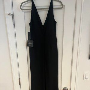 Brand new tag still on black long lulus dress